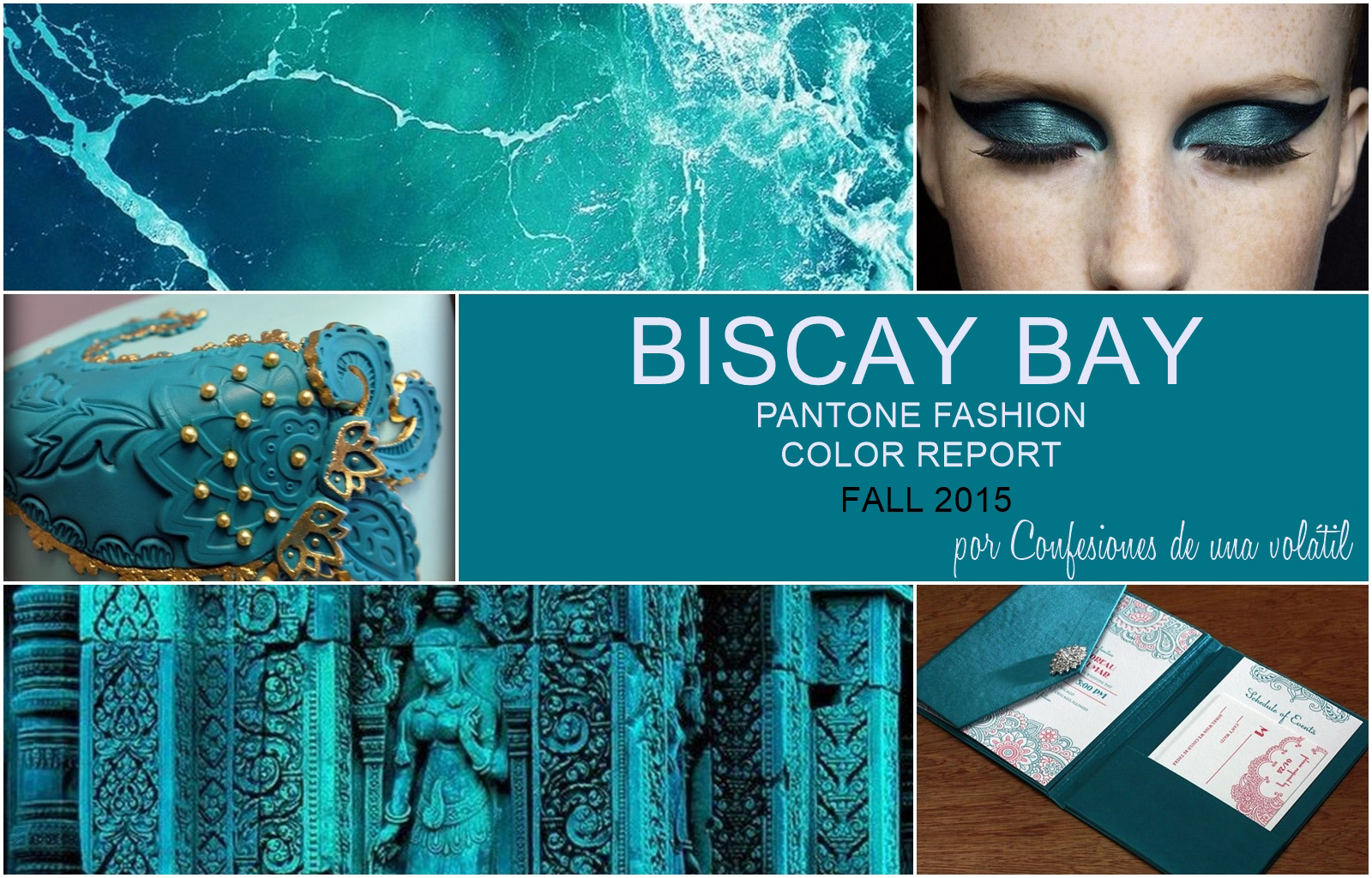 Модный оттенок осени 2015: Biscay bay