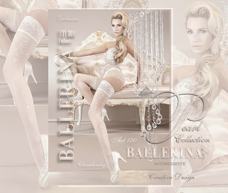 Коллекция фантазийных чулок Pearl Collection польского бренда Ballerina