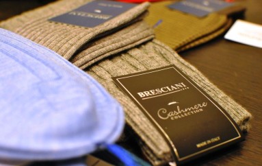 Носки Bresciani: хлопок, шёлк, шерсть и кашемир