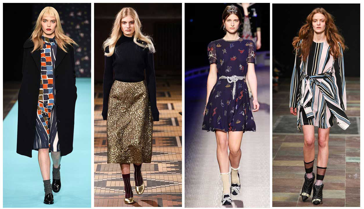 Модные тенденции 2016: носки и босоножки