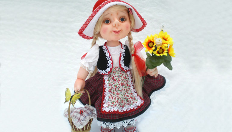 Купить куклы сувениры из капрона ручной работы | Капроновые куклы из колготок