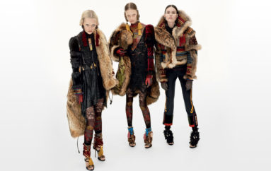 Dsquared2 Осень-Зима 2016-2017: камуфляжные леггинсы и боди-комбинезоны