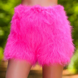 Женские пуховые панталоны ярко-розового цвета. Фото: Supertanya