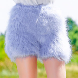 Женские пуховые панталоны голубого цвета. Фото: Supertanya
