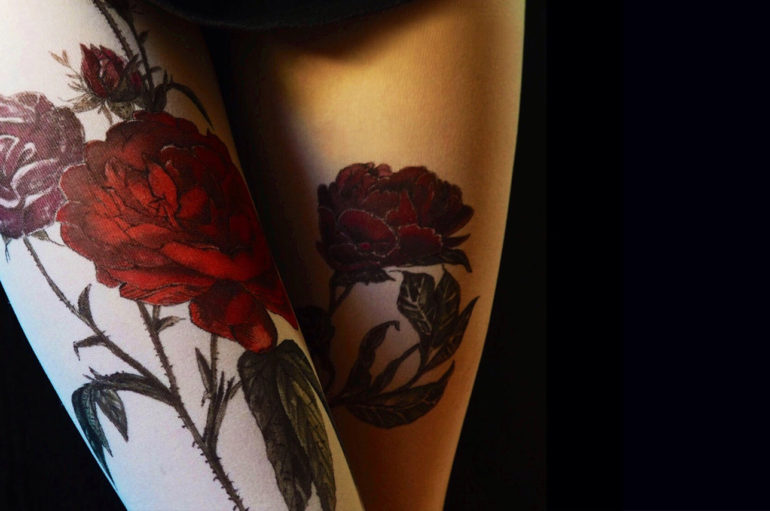 TATUL: колготки с эффектом реалистичной татуировки