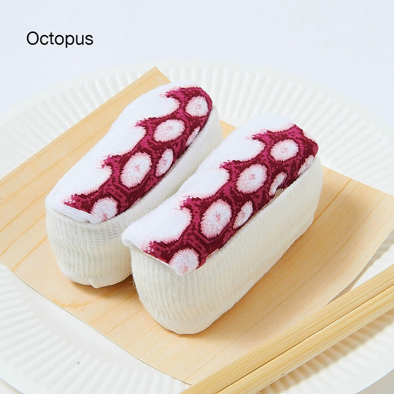 Суши-носки с осьминогом