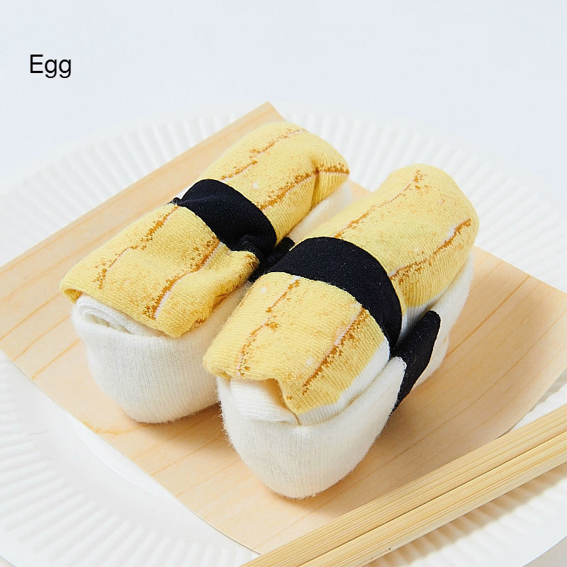 Суши-носки с яйцом
