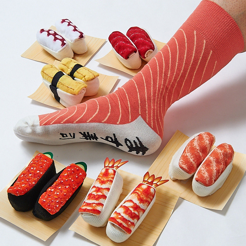 Носки-суши: разновидности