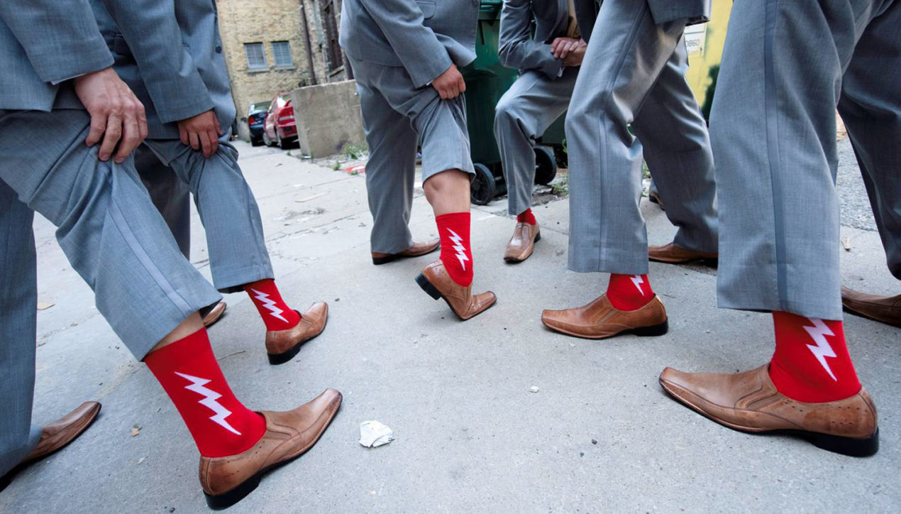 Красные мужские носки | Дресс-код