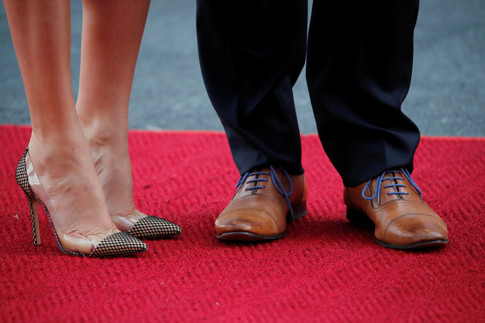 Премьер-министр Канады Джастин Трюдо и его жена Софи Грегуар-Трюдо. Фото: Reuters