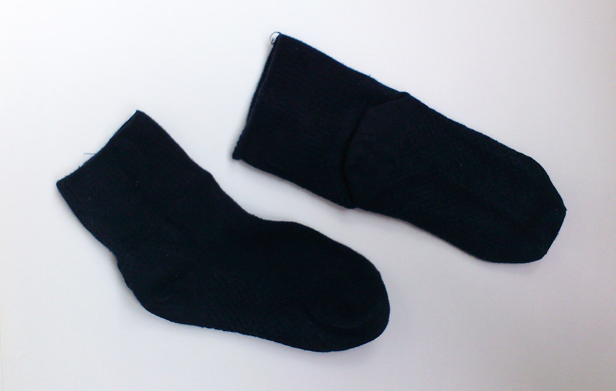 Женские носки Гранд | Фото после стирки