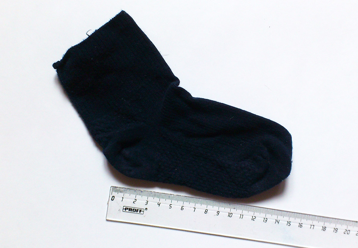 Женские носки Гранд | Фото после стирки