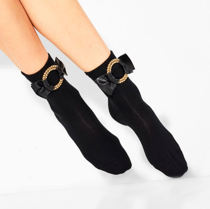 MELANIA - тёплые носочки из хлопка с кашемиром