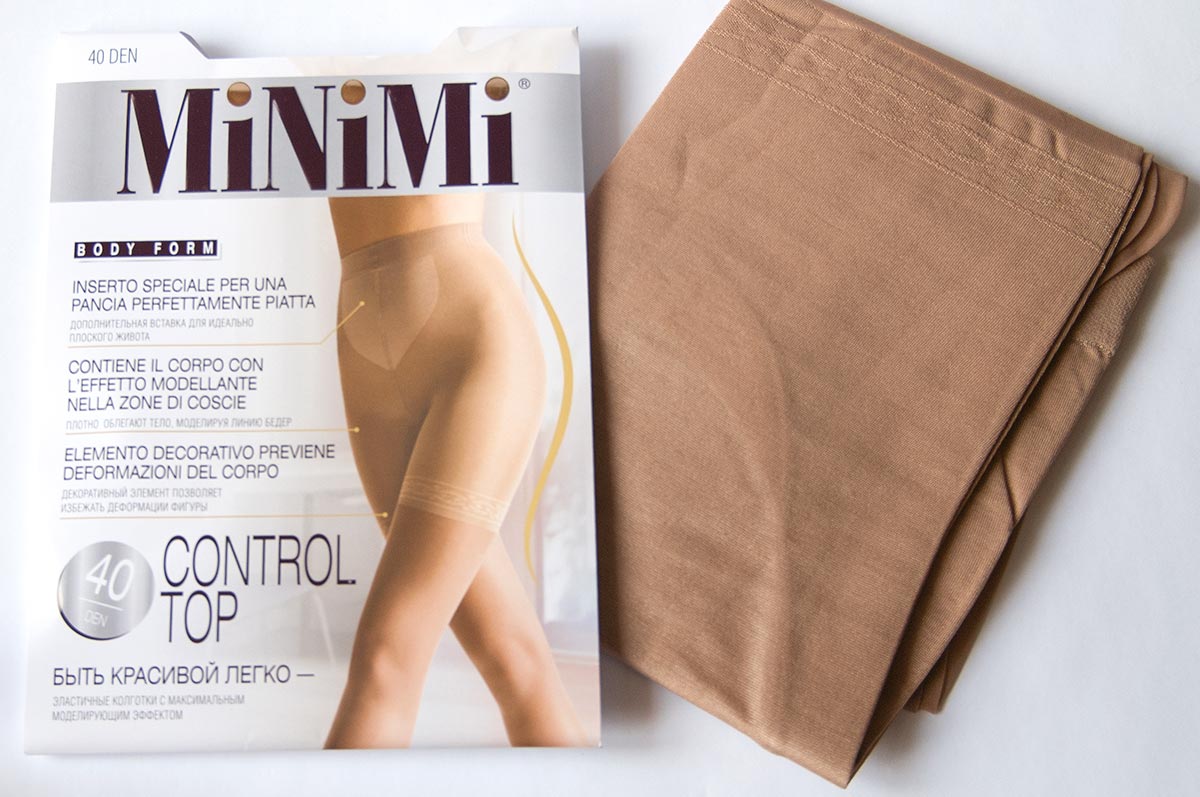 MiNiMi Body Form Control Top | Колготки с корректирующими шортами | Упаковка