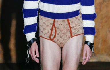 Как модно носить мужские трусы летом 2019? Подсмотрим у Gucci!
