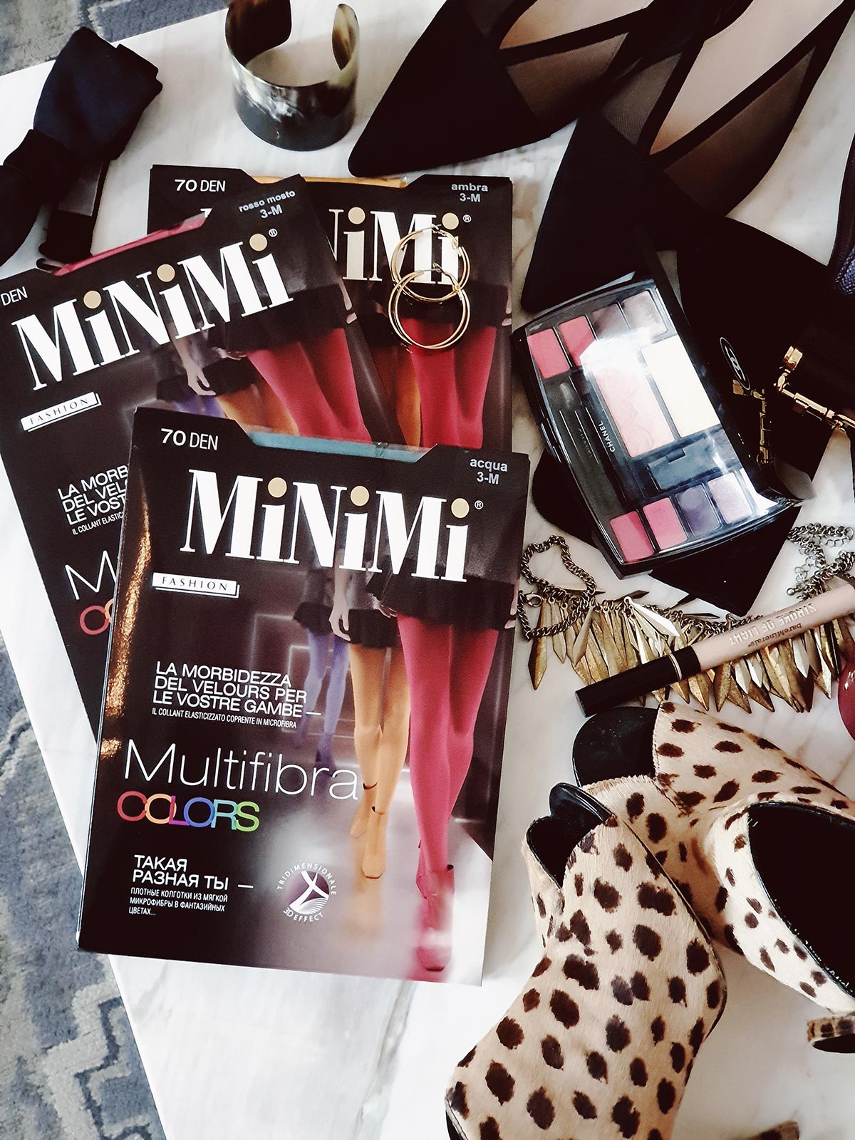Все краски осени в новой коллекции колготок MiNiMi Multifibra Colors