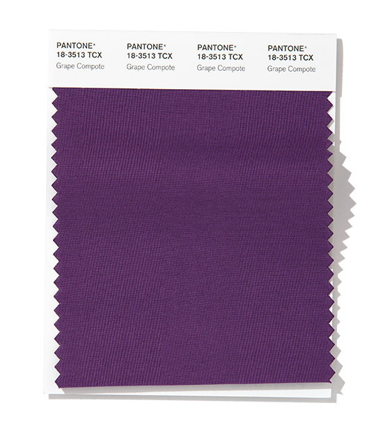 Grape Compote is a composite of mysterious and mellow purple shades.