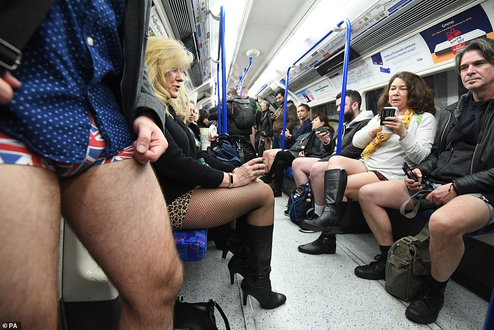 No Pants On The Tube Day
