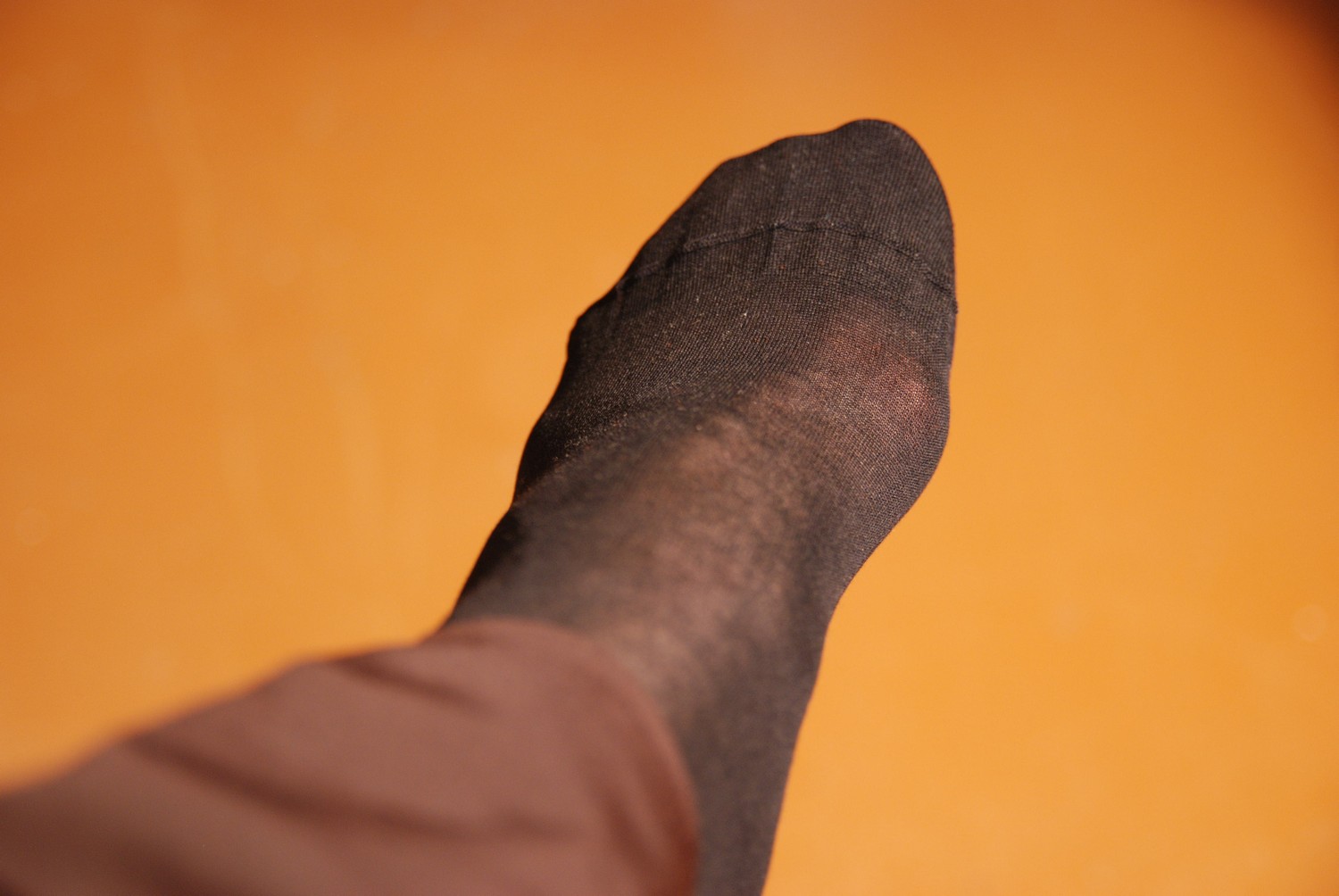 Чёрные фильдекосовые носки. Фото: bracatuS.com