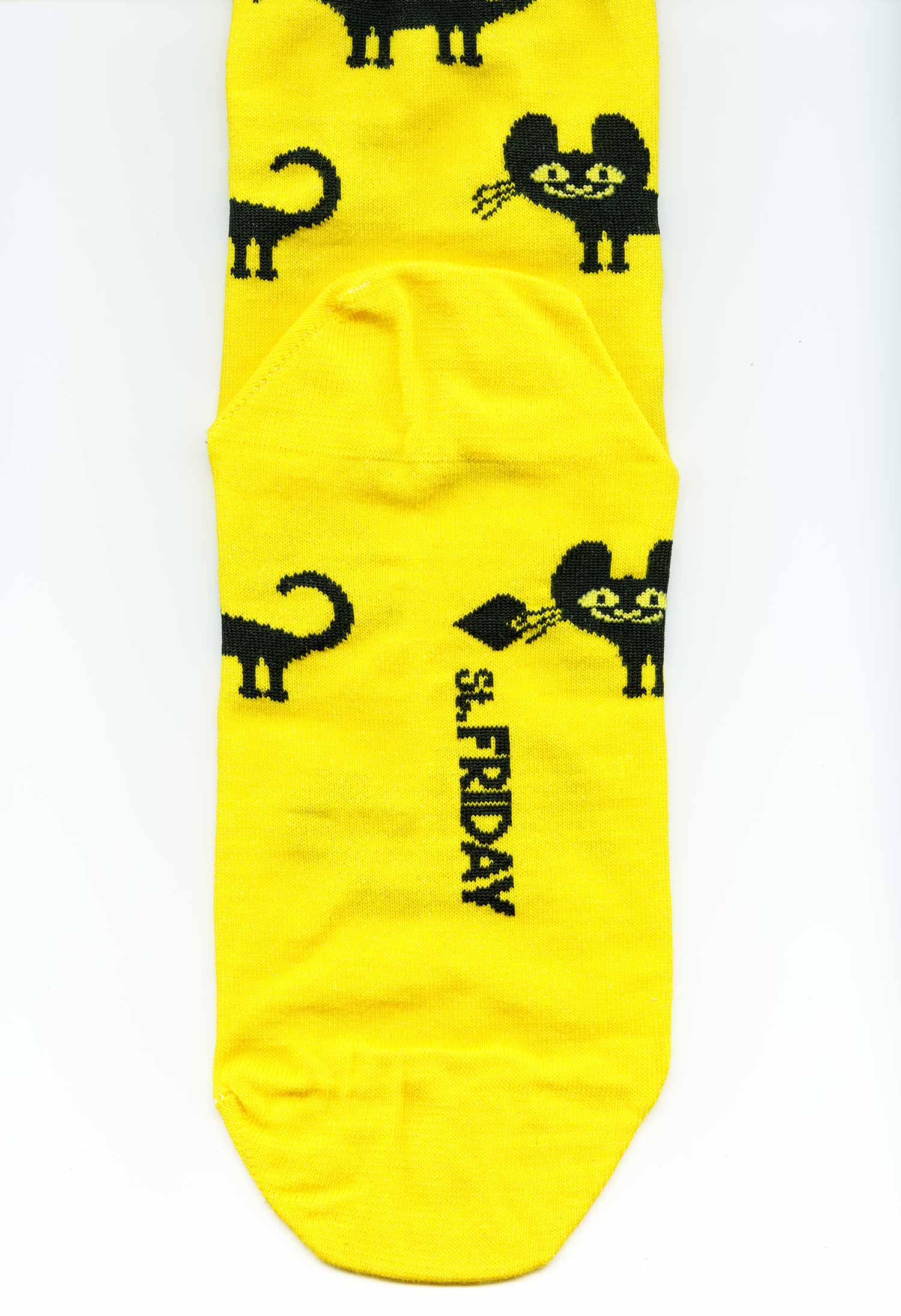 Носки с чёрными кошками St.Friday Socks. bracatuS.com