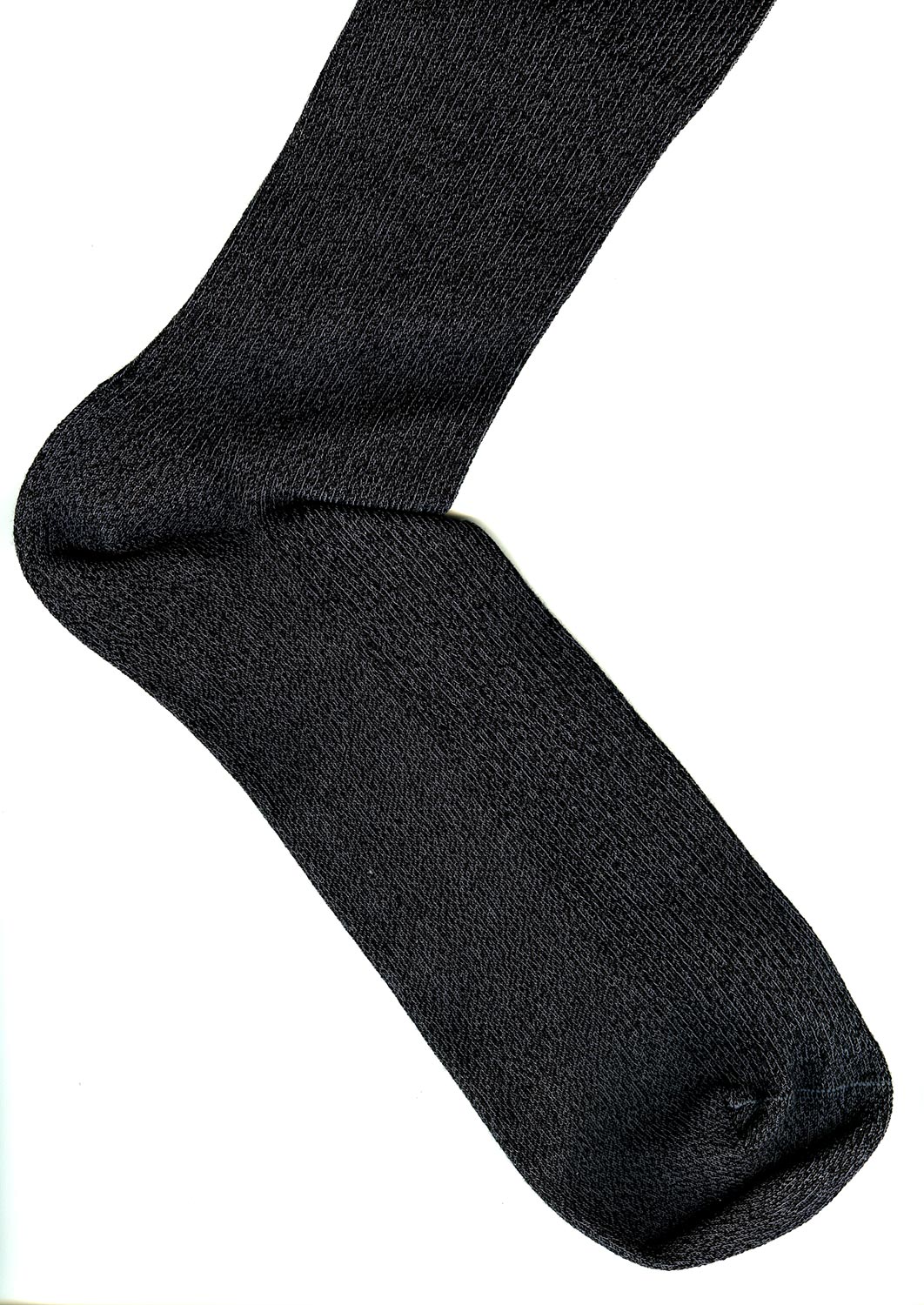 Дежурные мужские носки в рубчик Omsa 301 Comfort цвета Grigio Melange (серый меланж) ©bracatuS