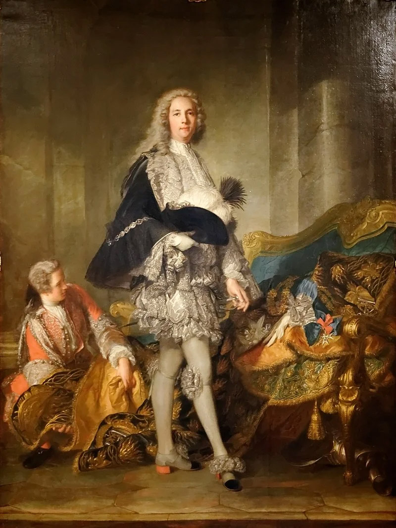Жан-Марк Натье. Портрет. Луи-Франсуа-Арман де Виньеро дю Плесси, герцог Ришелье.