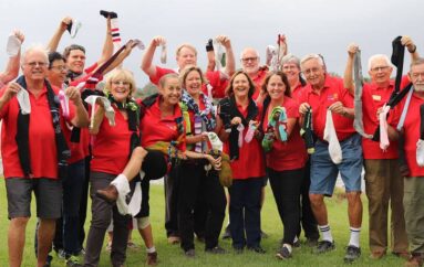 «SOS — Спасите наши носки»: ротари-клуб Port Macquarie West решил собрать 100 000 носков и развесить на бельевой верёвке длиной 10 000 метров