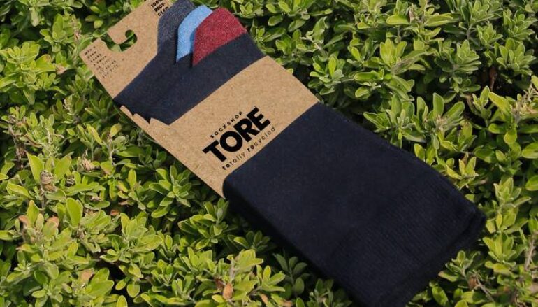 Sockshop запускает Tore: новый бренд носков из переработанных материалов