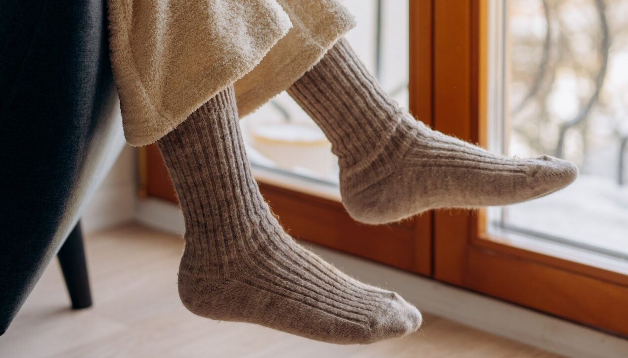 Энергетическая компания SSE Energy советует британцам купить носки из шерсти мериноса, чтобы сократить расходы на отопление и не замерзнуть
