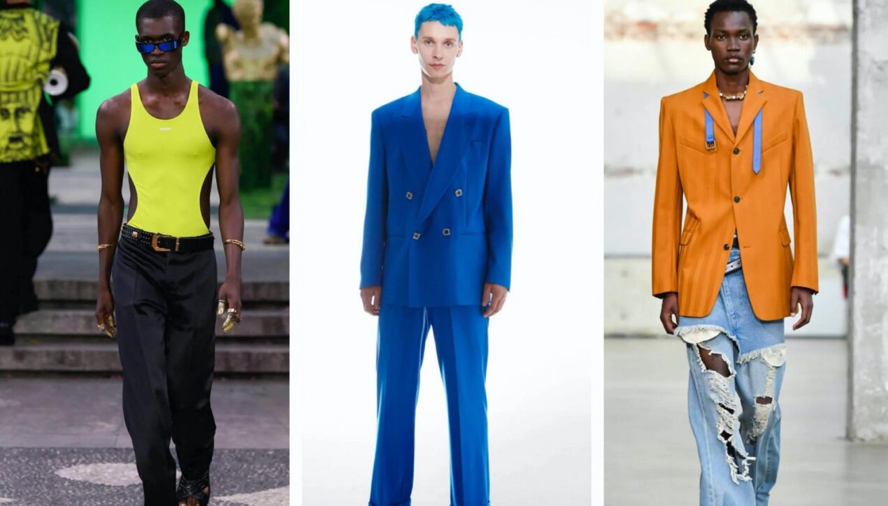 3 ключевых цвета мужской одежды Весна-Лето 2023
