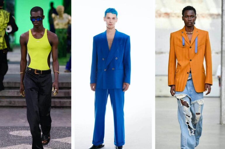 3 ключевых цвета мужской одежды Весна-Лето 2023