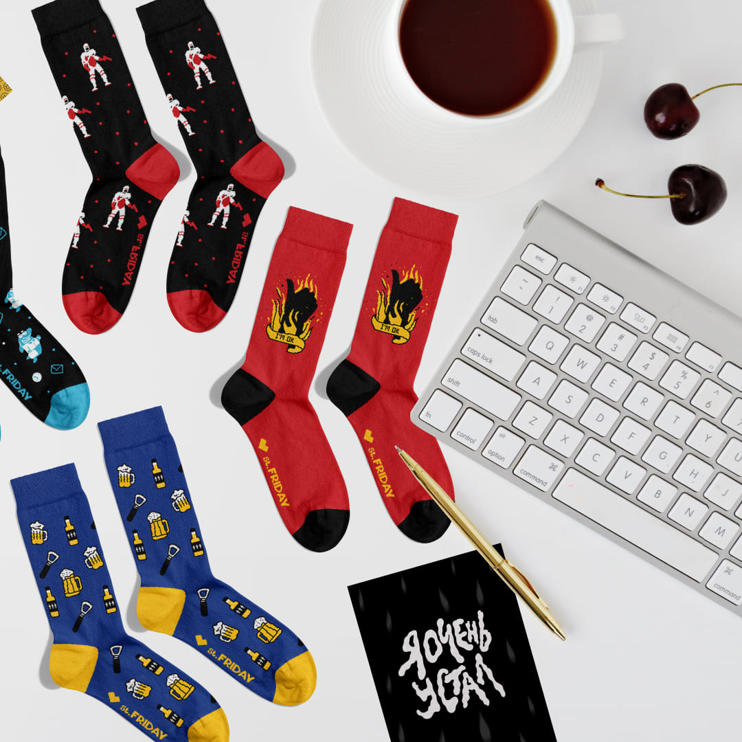 Коллекция St.Friday Socks «А ты точно директор?»