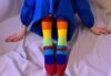 Стилизация носков в разноцветную полоску: рекомендации Таты Ступаковой