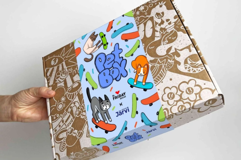 Pet Box by Jarvi & St.Friday Socks: совместный бокс для животных и их владельцев