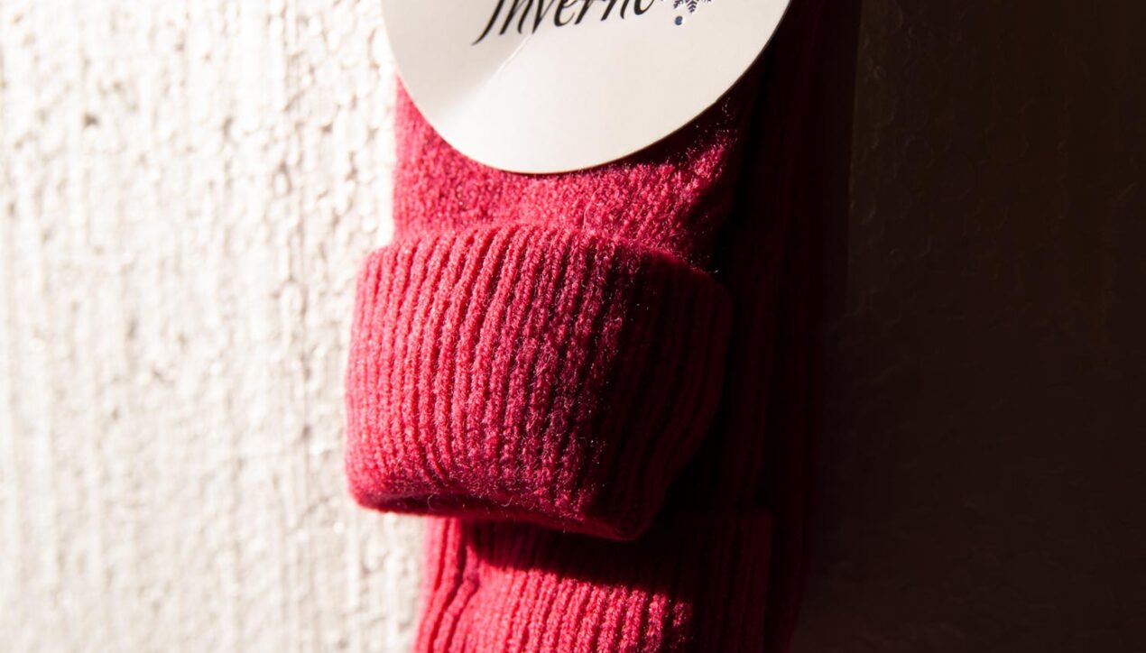 Зимние носки розового цвета MiNiMi 3301 Inverno