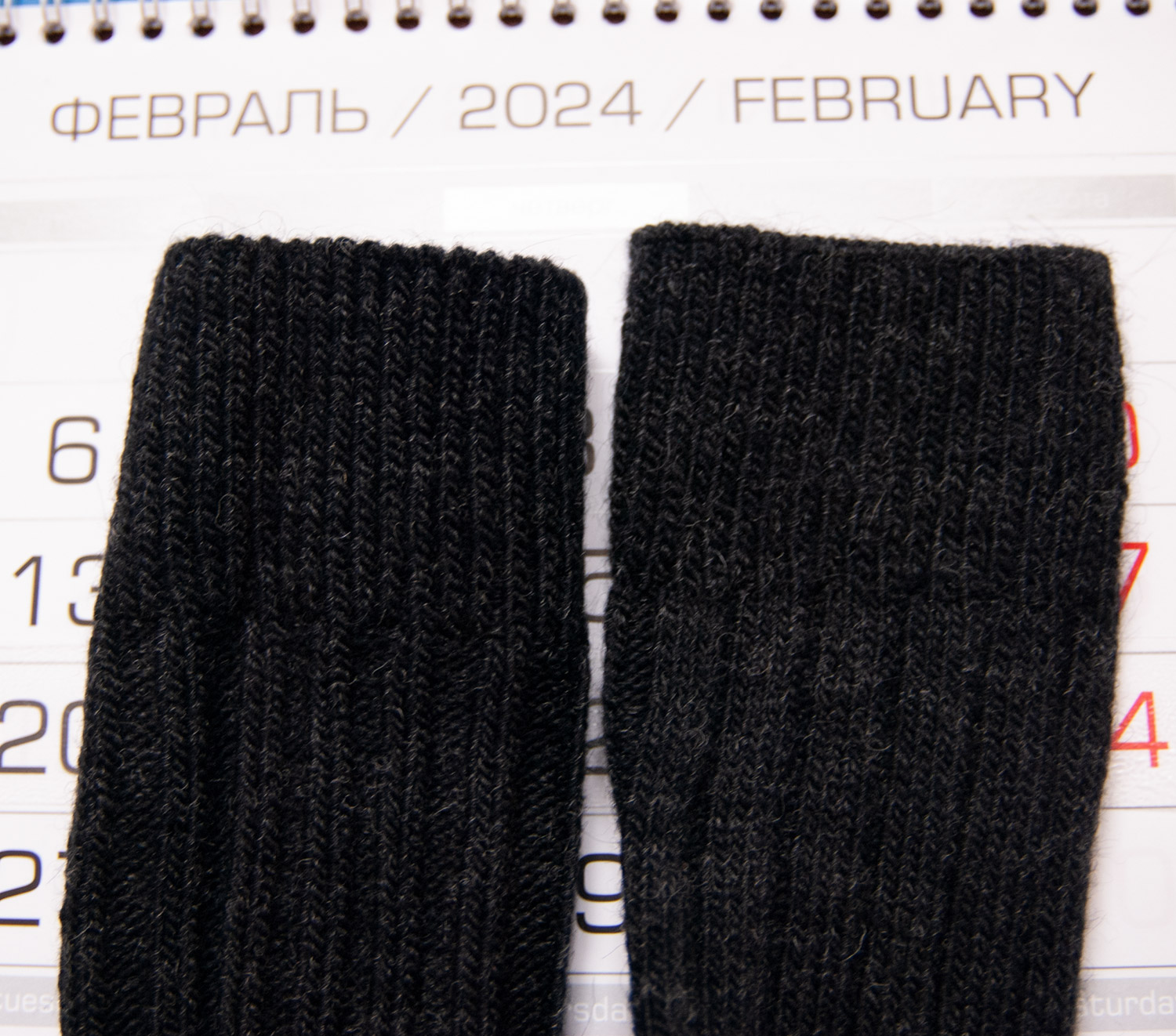 Мужские тёплые носки OMSA 307 Comfort с шерстью, цвет чёрный меланж. ©bracatus.com
