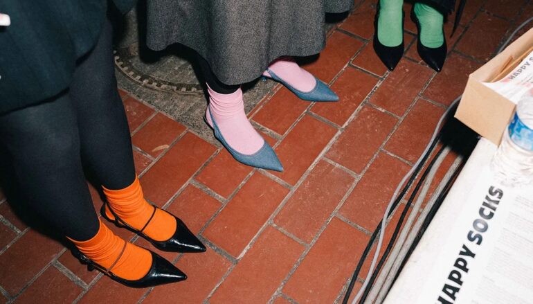 Happy Socks провели первый носочный показ на Неделе моды в Берлине