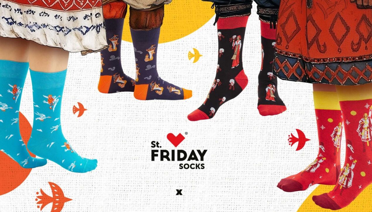 Носки для Василисы Прекрасной и компании: St.Friday Socks создали коллекцию совместно с Первым музеем славянской мифологии