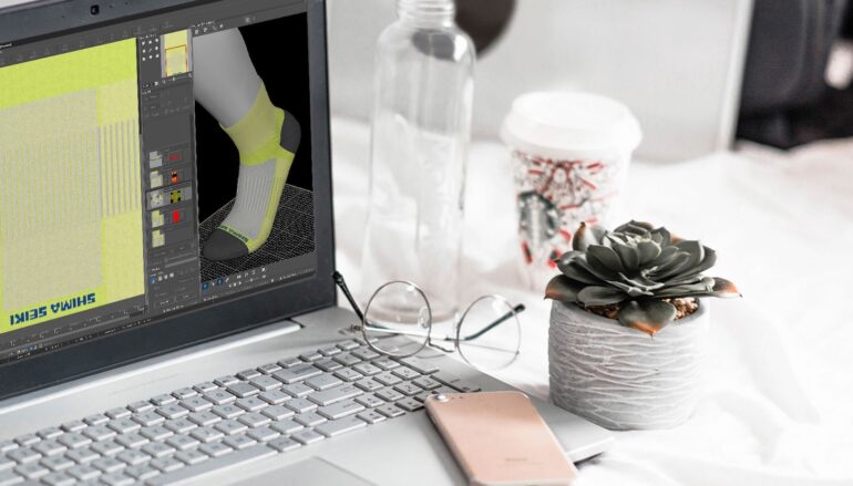 Shima Seiki представляет APEXFiz Design-Sox: программное обеспечение для создания виртуальных 3D-образцов носков
