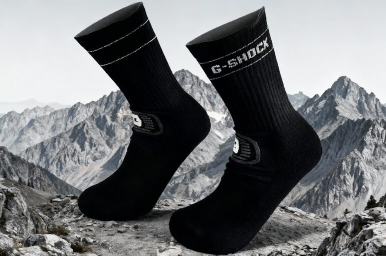 Уже не шутка: носки Casio G-SHOCK стали реальностью