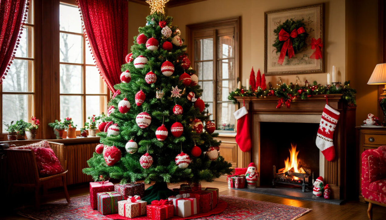 Идеи ёлочных украшений из носков