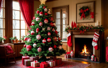 Идеи ёлочных украшений из носков