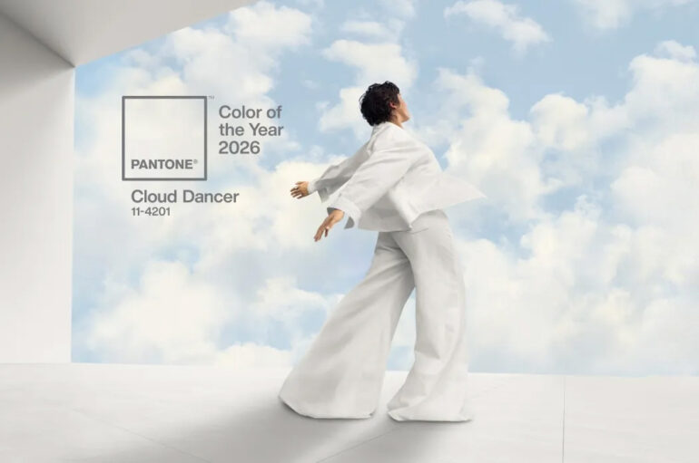 Cloud Dancer — цвет 2026 года по версии Pantone