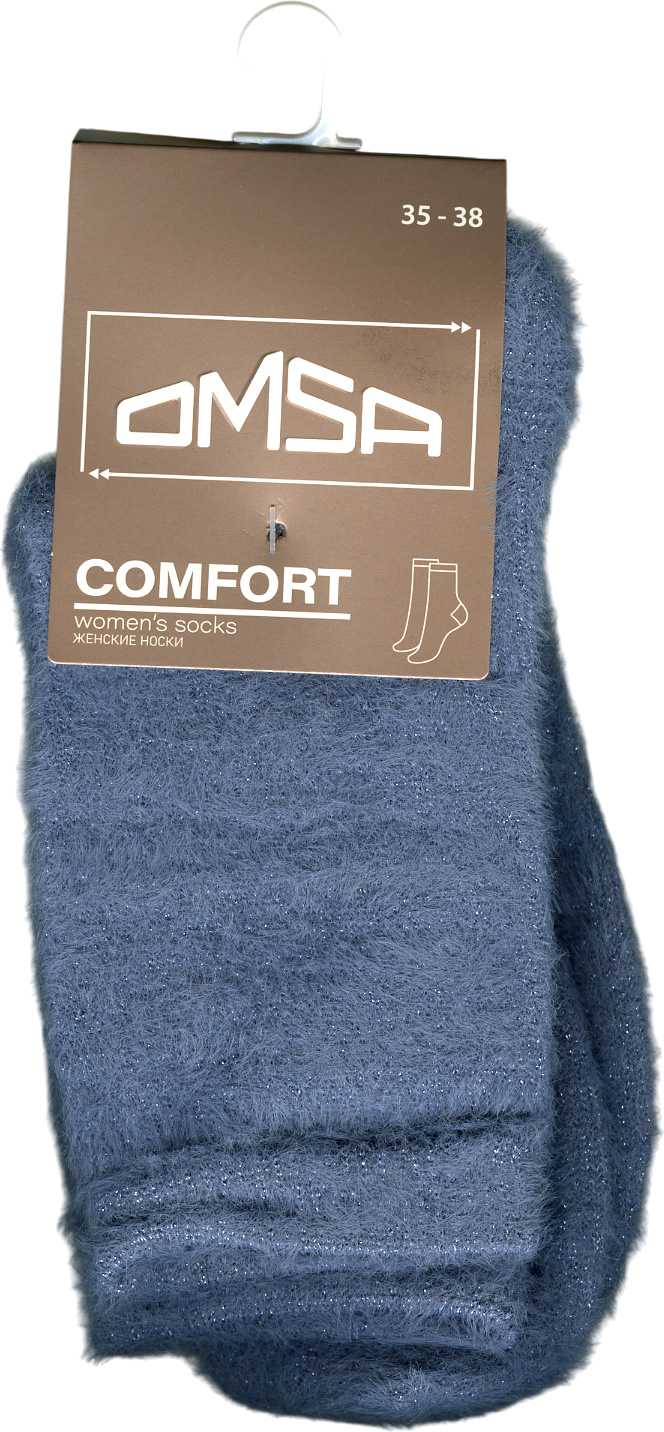 Пушистые женские носки Omsa Comfort 350. ©bracatuS.com