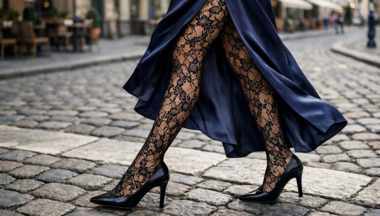 Колготки с какими узорами и каких цветов в моде в 2026 году