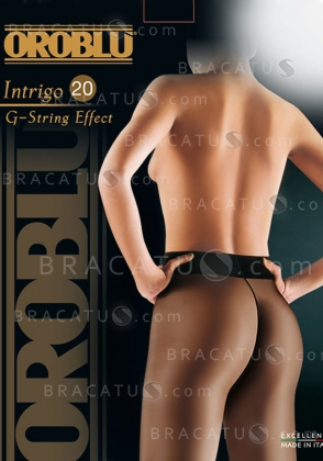 Oroblu INTRIGO 20 классические колготки с эффектом стрингов.